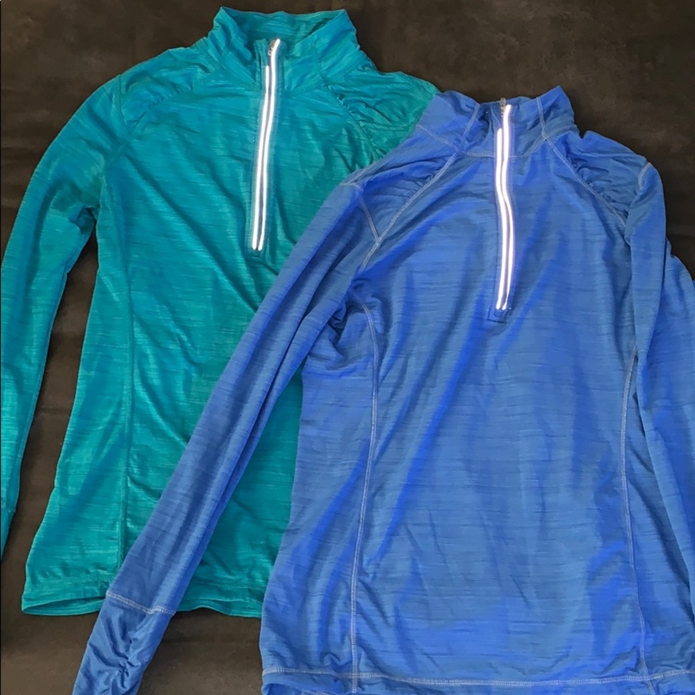 Two workout long sleeves